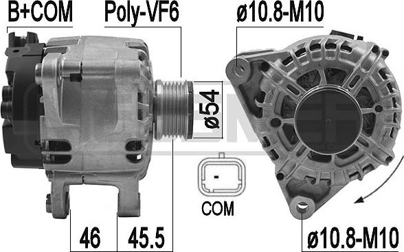 ERA 209223 - Alternatore autozon.pro