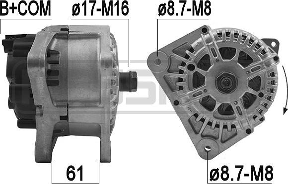 ERA 209274 - Alternatore autozon.pro