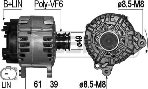 ERA 209276 - Alternatore autozon.pro