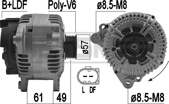 ERA 209277 - Alternatore autozon.pro