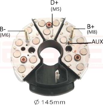 ERA 215936 - Raddrizzatore, Alternatore autozon.pro