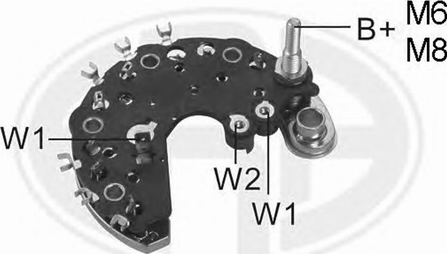 ERA 215933 - Raddrizzatore, Alternatore autozon.pro