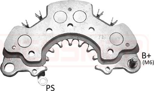 ERA 215463 - Raddrizzatore, Alternatore autozon.pro