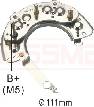 ERA 215434 - Raddrizzatore, Alternatore autozon.pro