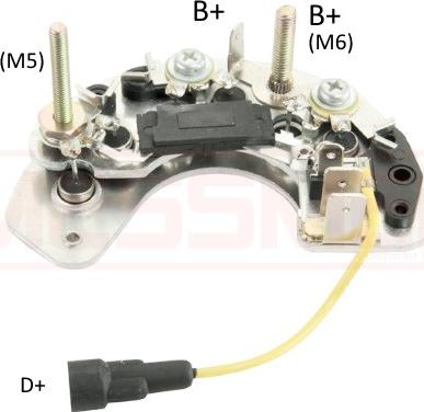 ERA 215501 - Raddrizzatore, Alternatore autozon.pro