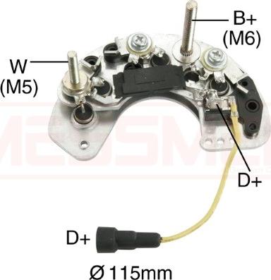 ERA 215502 - Raddrizzatore, Alternatore autozon.pro