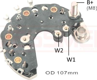 ERA 215834 - Raddrizzatore, Alternatore autozon.pro