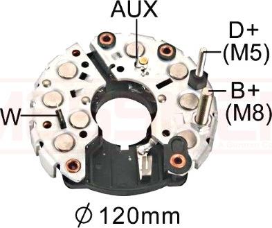 ERA 215340 - Raddrizzatore, Alternatore autozon.pro