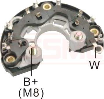 ERA 215302 - Raddrizzatore, Alternatore autozon.pro