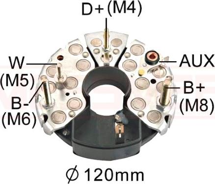 ERA 215333 - Raddrizzatore, Alternatore autozon.pro