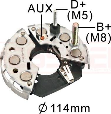 ERA 215324 - Raddrizzatore, Alternatore autozon.pro