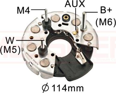 ERA 215321 - Raddrizzatore, Alternatore autozon.pro