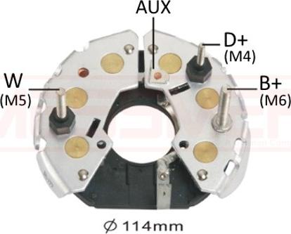 ERA 216052 - Raddrizzatore, Alternatore autozon.pro