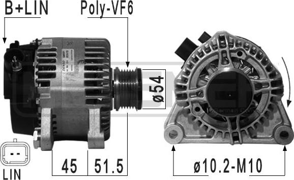 ERA 210946 - Alternatore autozon.pro