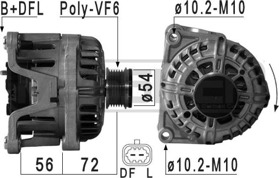 ERA 210943 - Alternatore autozon.pro