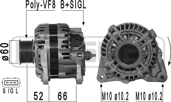 ERA 210954A - Alternatore autozon.pro