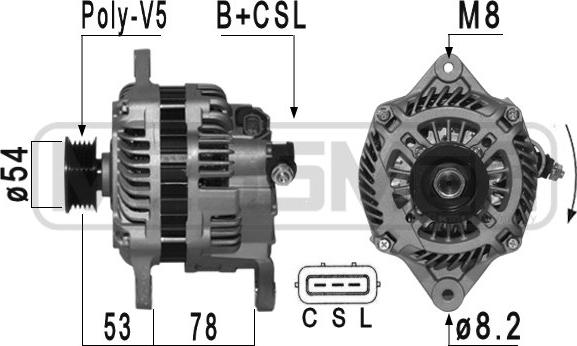 ERA 210955A - Alternatore autozon.pro