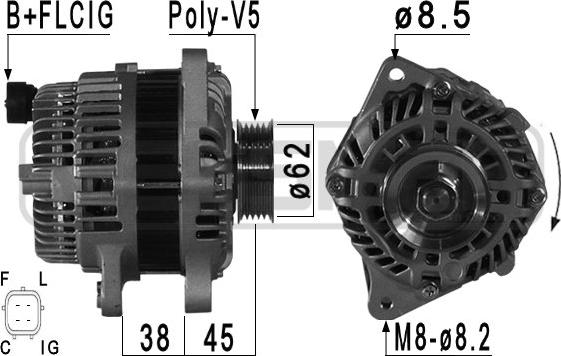 ERA 210953A - Alternatore autozon.pro