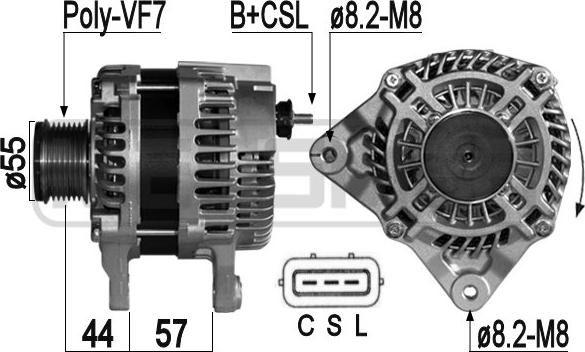 ERA 210957 - Alternatore autozon.pro