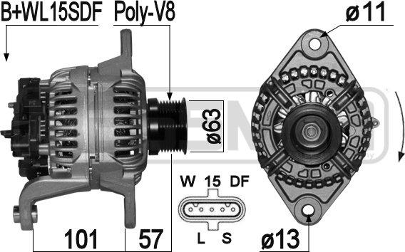 ERA 210966 - Alternatore autozon.pro