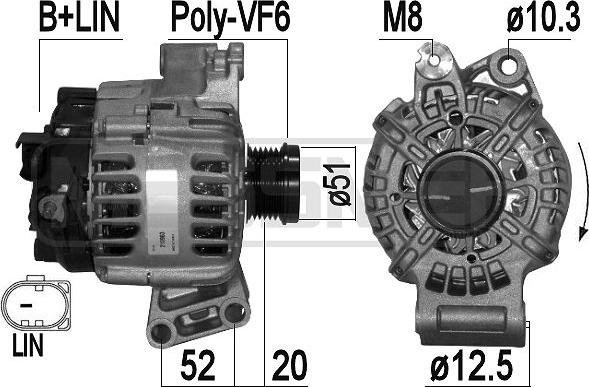 ERA 210963 - Alternatore autozon.pro