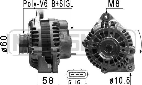 ERA 210909 - Alternatore autozon.pro