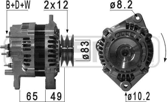 ERA 210904 - Alternatore autozon.pro