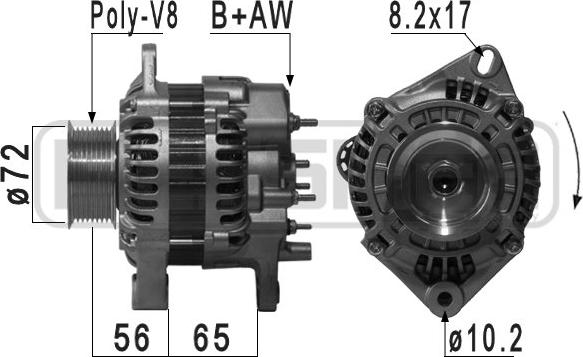 ERA 210905 - Alternatore autozon.pro