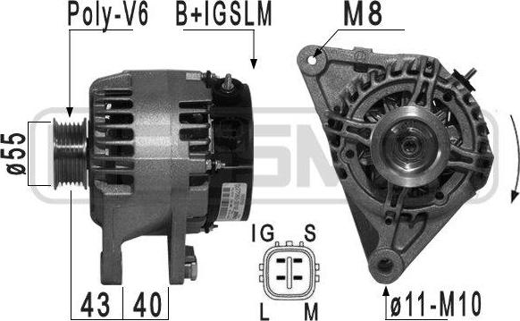 ERA 210980A - Alternatore autozon.pro