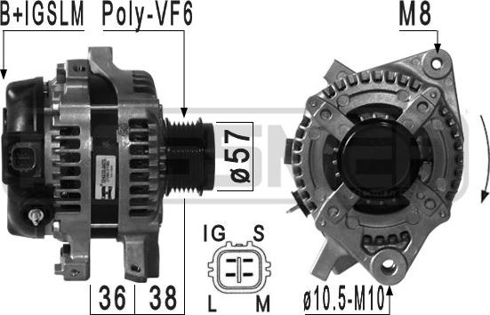 ERA 210978 - Alternatore autozon.pro