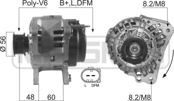 ERA 210447 - Alternatore autozon.pro