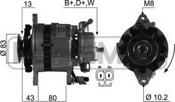 ERA 210455A - Alternatore autozon.pro