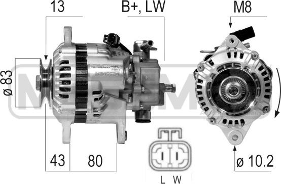 ERA 210456A - Alternatore autozon.pro