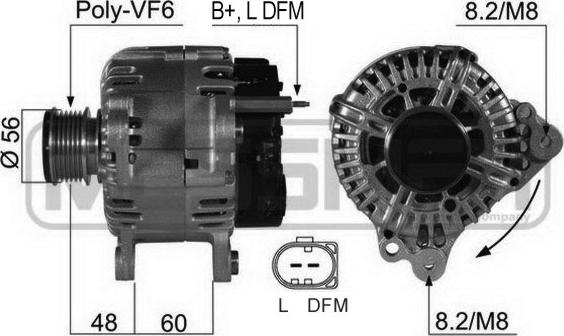 ERA 210469 - Alternatore autozon.pro