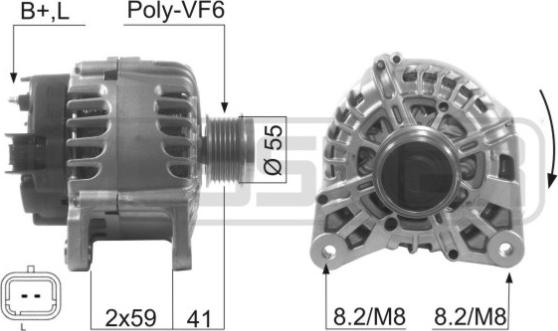 ERA 210467 - Alternatore autozon.pro