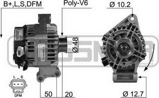 ERA 210400A - Alternatore autozon.pro