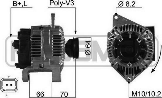 ERA 210489R - Alternatore autozon.pro