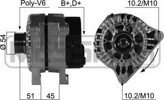 ERA 210483 - Alternatore autozon.pro