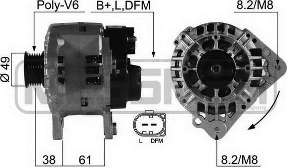 ERA 210482 - Alternatore autozon.pro