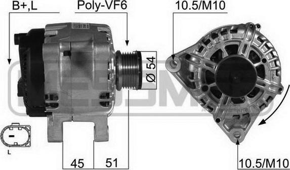 ERA 210436 - Alternatore autozon.pro