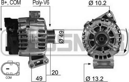 ERA 210430 - Alternatore autozon.pro