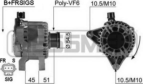 ERA 210432A - Alternatore autozon.pro