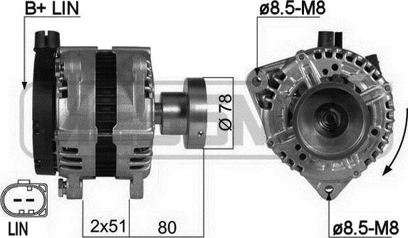 ERA 210423 - Alternatore autozon.pro