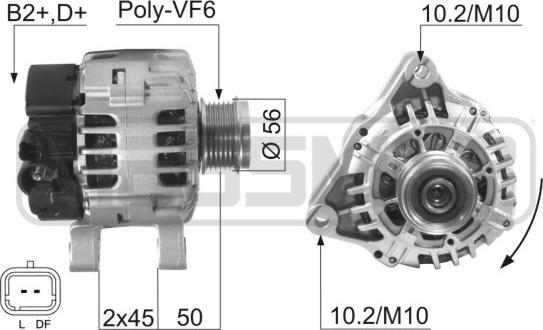 ERA 210599A - Alternatore autozon.pro