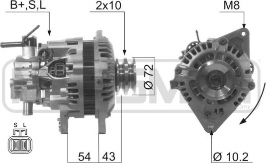 ERA 210595A - Alternatore autozon.pro