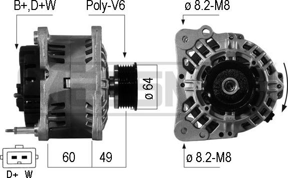 ERA 210598 - Alternatore autozon.pro