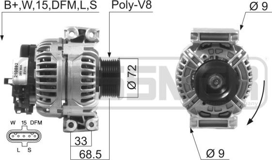 ERA 210592 - Alternatore autozon.pro