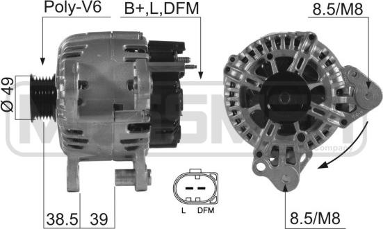 ERA 210544 - Alternatore autozon.pro