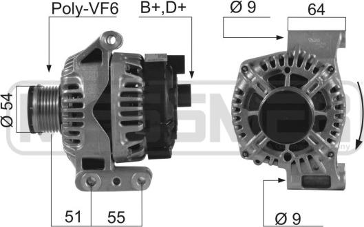 ERA 210547 - Alternatore autozon.pro