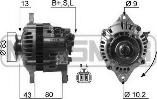 ERA 210555A - Alternatore autozon.pro